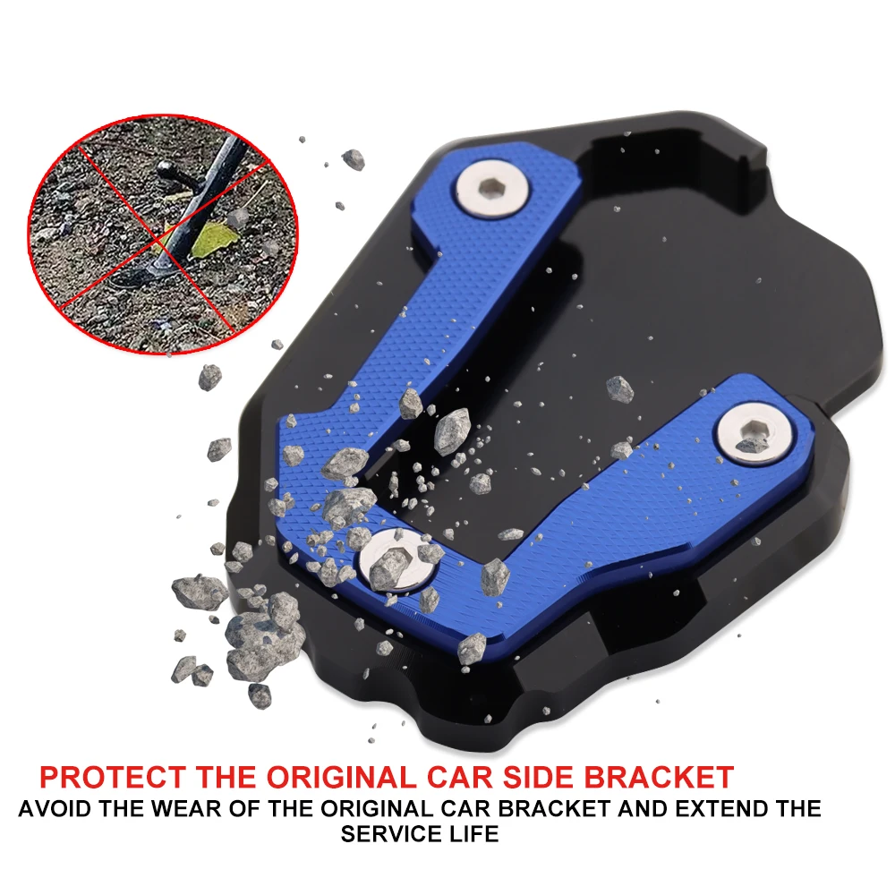 Side Kickstand Foot Enlarger Stand Parking Extension Plate Fit For Honda CRF1100L Africa Twin-CRF1100 L Adventure