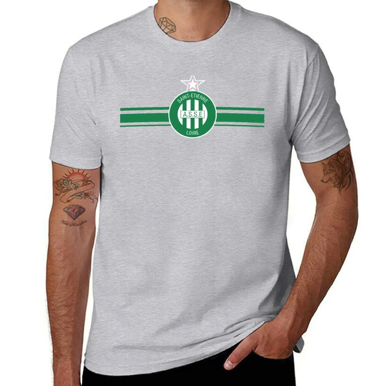 Stripes of My Heart - Saint-Etienne Graphic T-Shirt