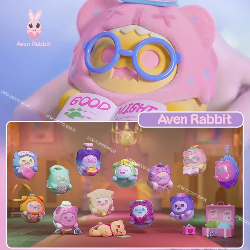 Shinwoo Ghost Bear Sweet Dream Hotel Blind Box Toys Mystery Box Mystery Figure Caja Mistiosa Kawaii Model Girl Birthday Gift