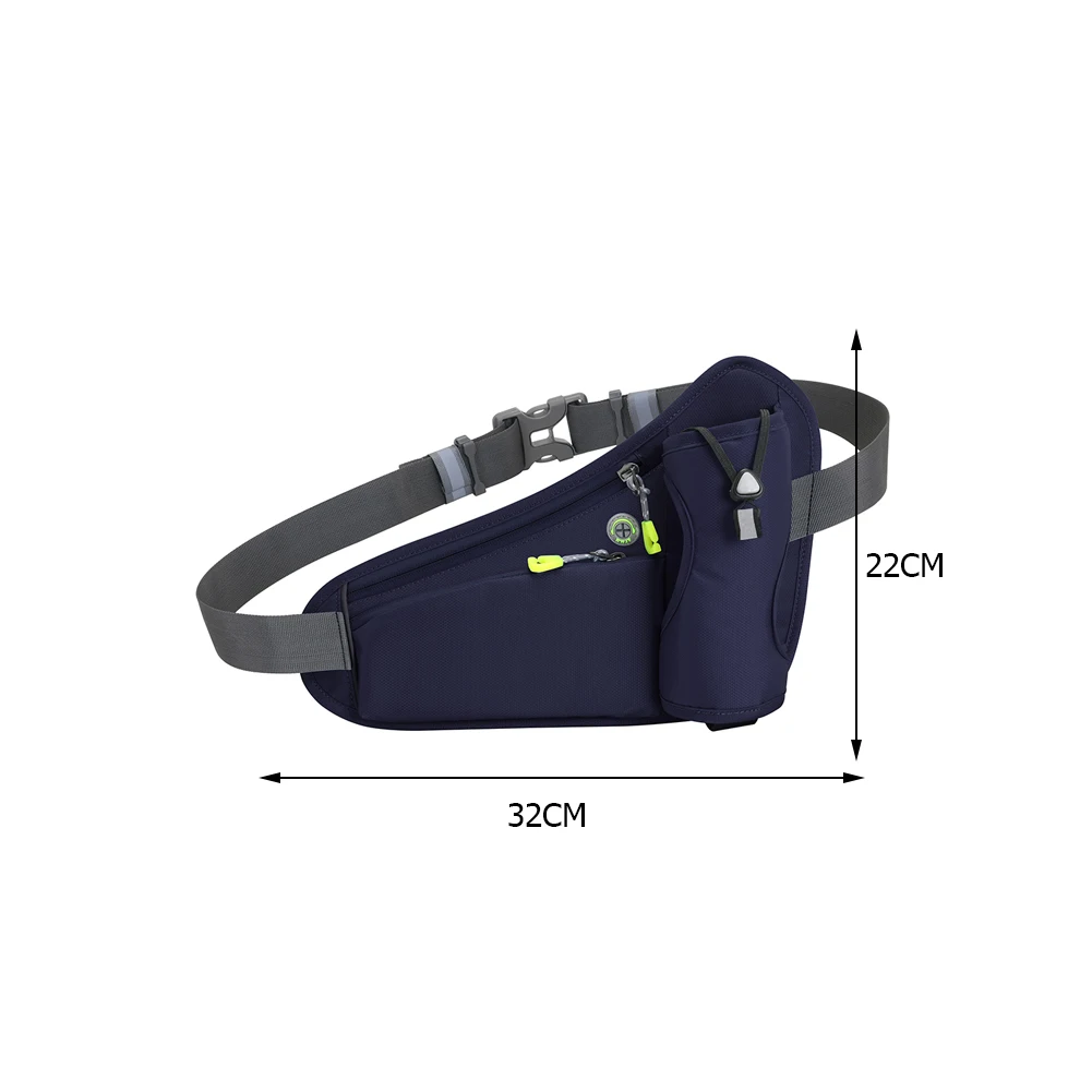 Running Waist Bag Running Waist Bags Water Bottle Holder Hydration Belt Bag Men Women Sports Fanny Pack Gym Running Cell Phone Jogging Cycling Bag