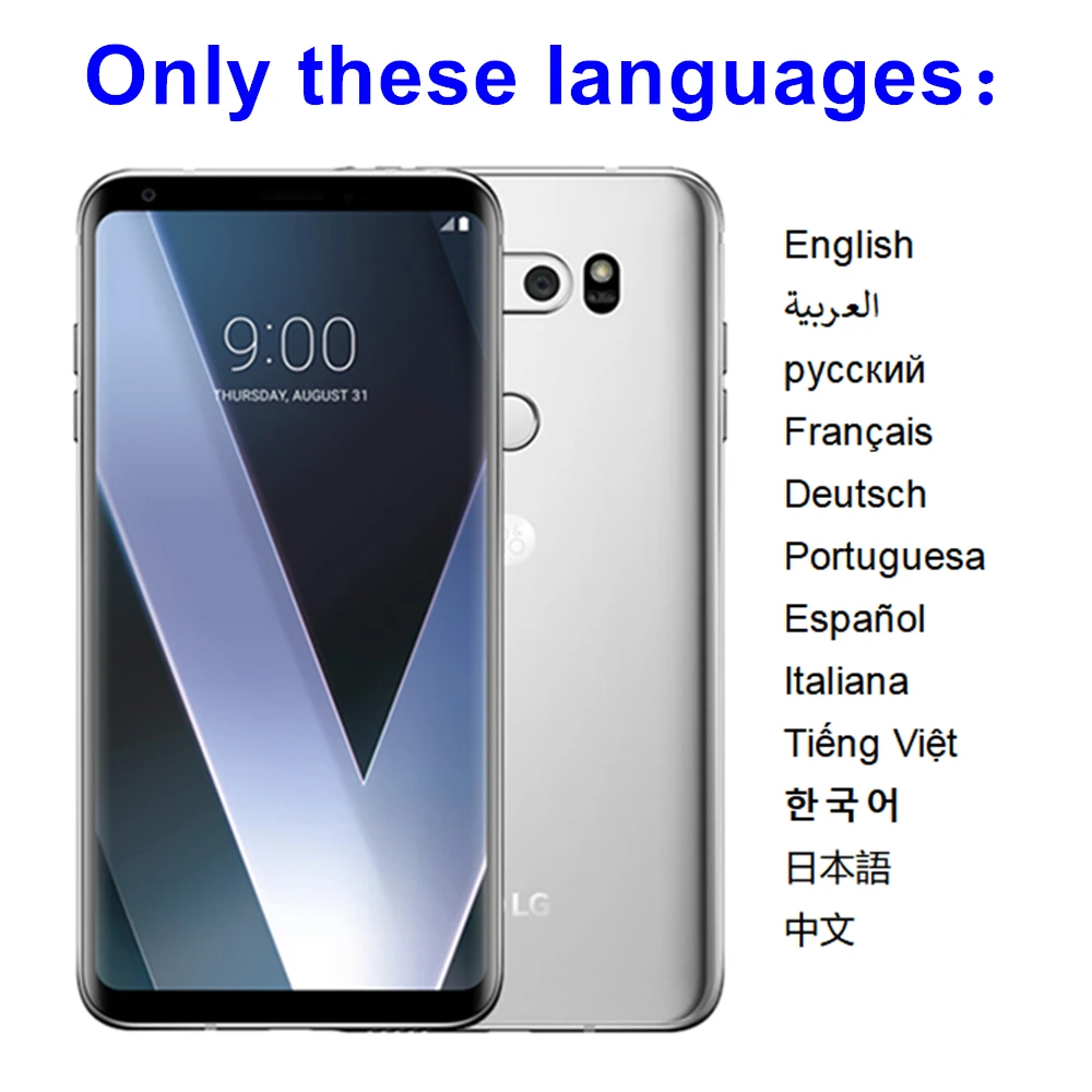 LG V30 Original Unlocked 4GB RAM 64GB/128GB ROM 6.0 Inches
