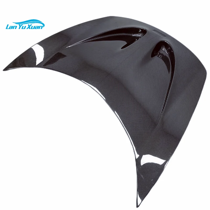 Per Mclaren 650S 675Lt P1 Style Hood Dry Carbon Fiber Front Cover Body Kit Parafanghi Spoiler Posteriore Minigonne Laterali