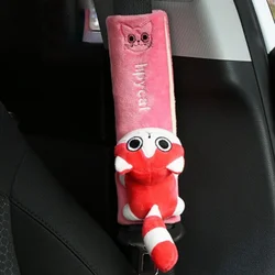 Adorable Animal Seat Belt Cushion Cover - Universal Comfort and Protection Accessory (6)