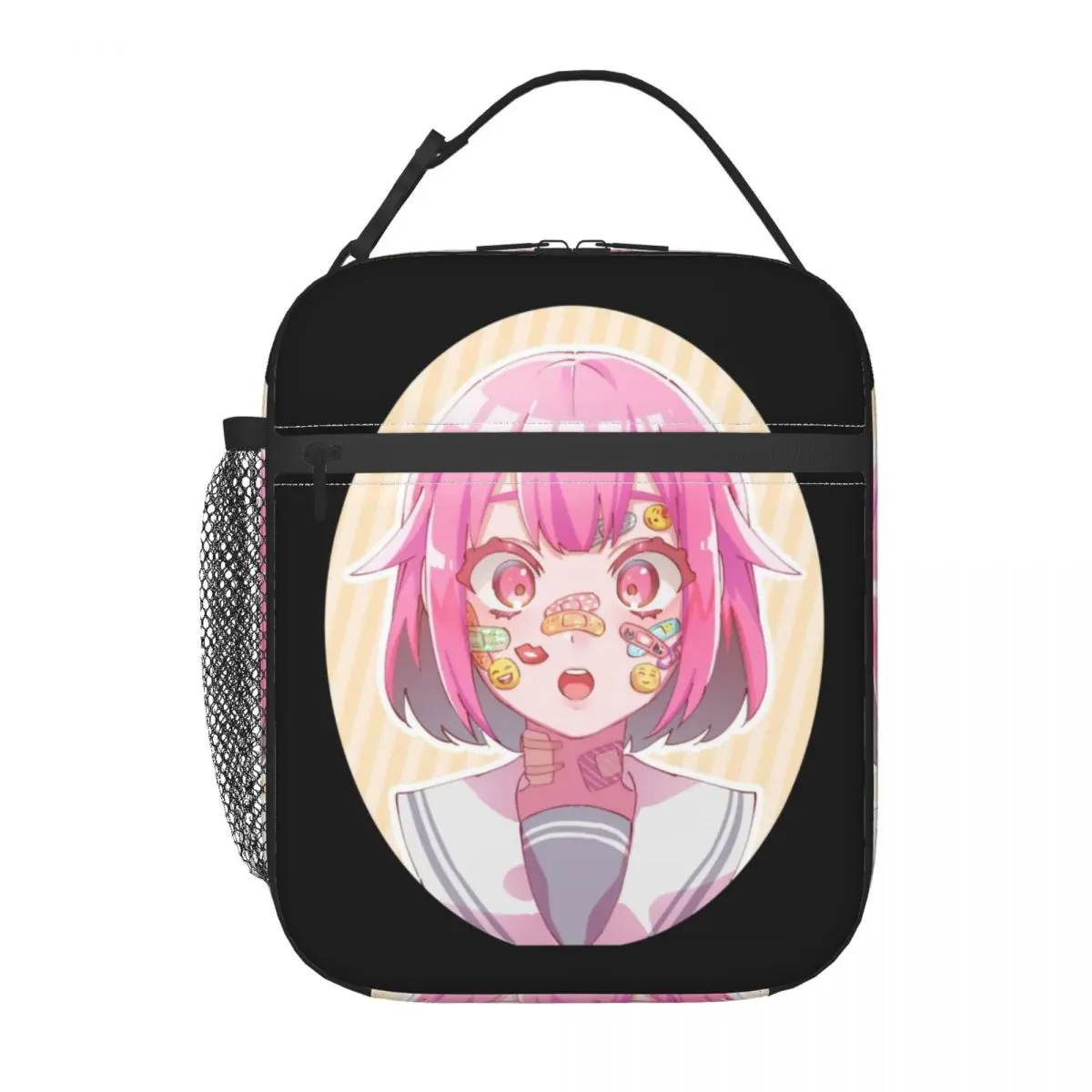 

Anime Animation Otori Emu Insulated Lunch Bags for Women Portable Thermal Cooler Food Lunch Box Outdoor Camping Travel
