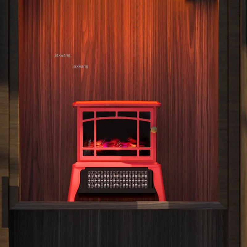 Electric Living Room Office Fireplace Heater Household Apartment European Style Fireplaces Bedroom Villa Desktop Winter Warmer