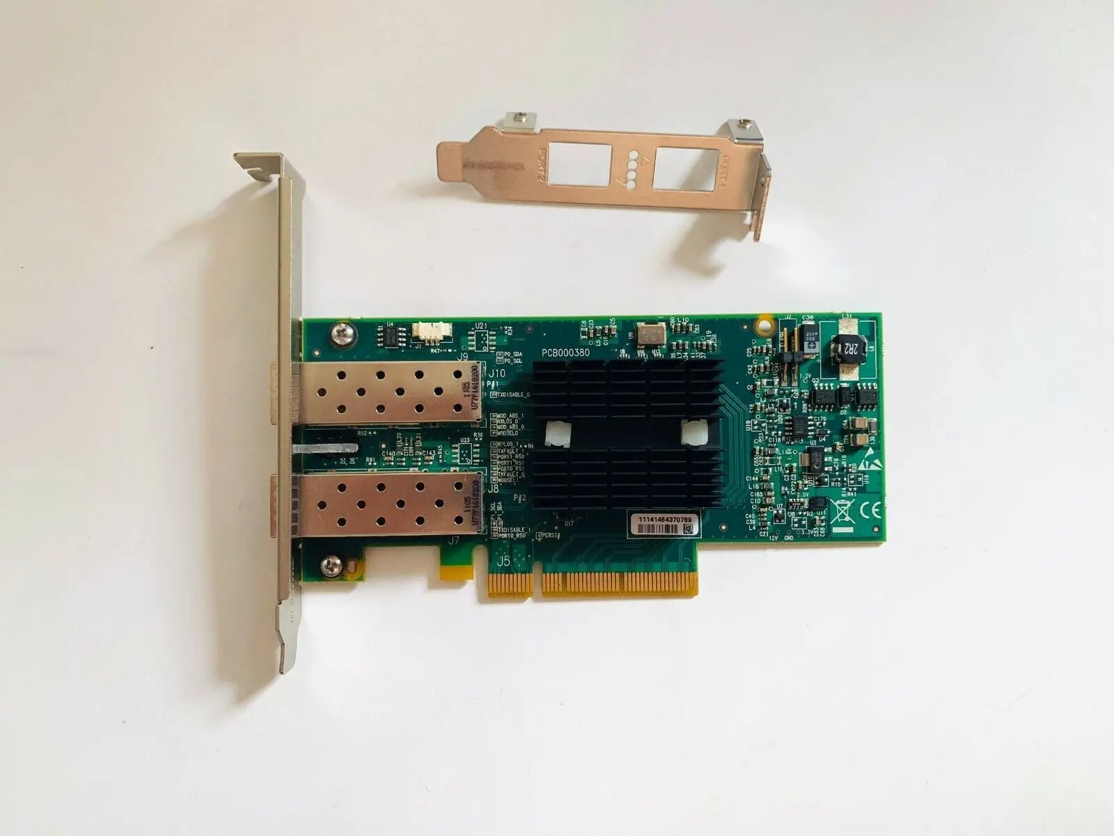 Mellanox MNPH29D-XTR ConnectX Dual Port 10GbE PCI-E Network Card (Open Box)