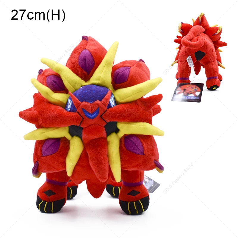 thumbnail image 1 of Hot Styles Pokemon Plush Toy Mega Charizard XY Cosmog Lunala Solgaleo Greninja Zeraora Lucario Mewtwo Shiny Stuffed Animal Doll, 1 of 5