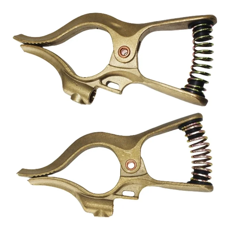 62KC Heavy Duty 300A/500A Galvanized Earth Clip Grounding Clamp for Welding Machines with Construction Equipment