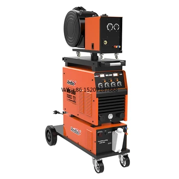 Industrial Mobile Combined Mig Mag Welding Machine Water Tabk IGBT Tool Box Heavy Duty 350 500 Mma Mag Mig Welders with Trolly 1