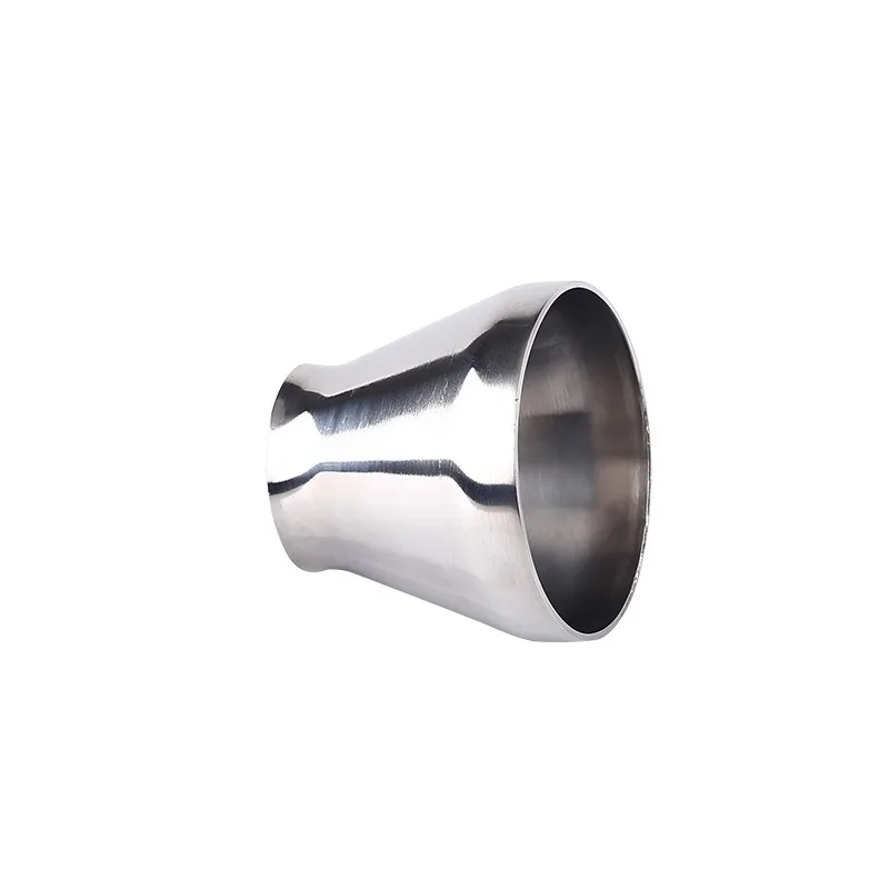 All Sizes 16-108mm Tube OD Butt Welding Concentric Reducer Ppe Fitting Connector SUS304 316L Stainles Steel Sanitary Homebrew stainless steel tube
