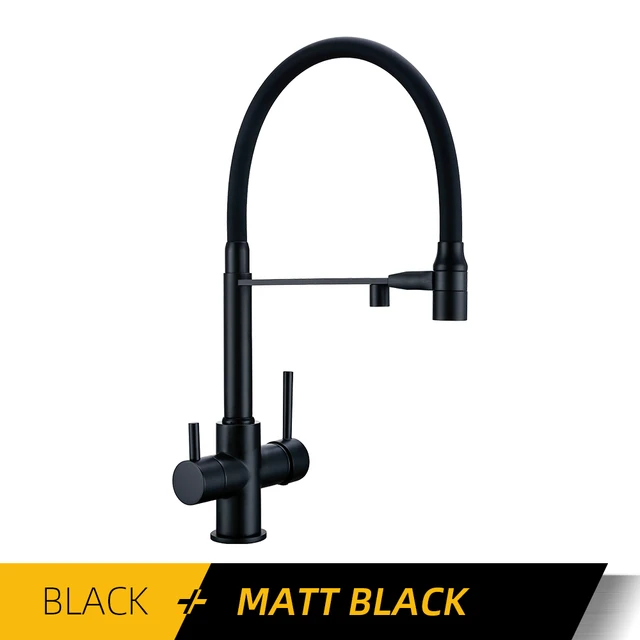 Matte Black Taps
