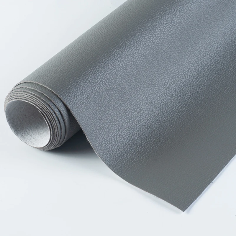 Premium Litchi Pattern Synthetic PU Leather Fabric for DIY Crafts and Sewing Projects, 20x30cm