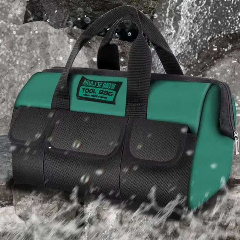 Multifunctional Kit Portable Fabric Electrician Woodworking Canvas Repair Kit Waterproof Hardware Kit with 30% More Capacity