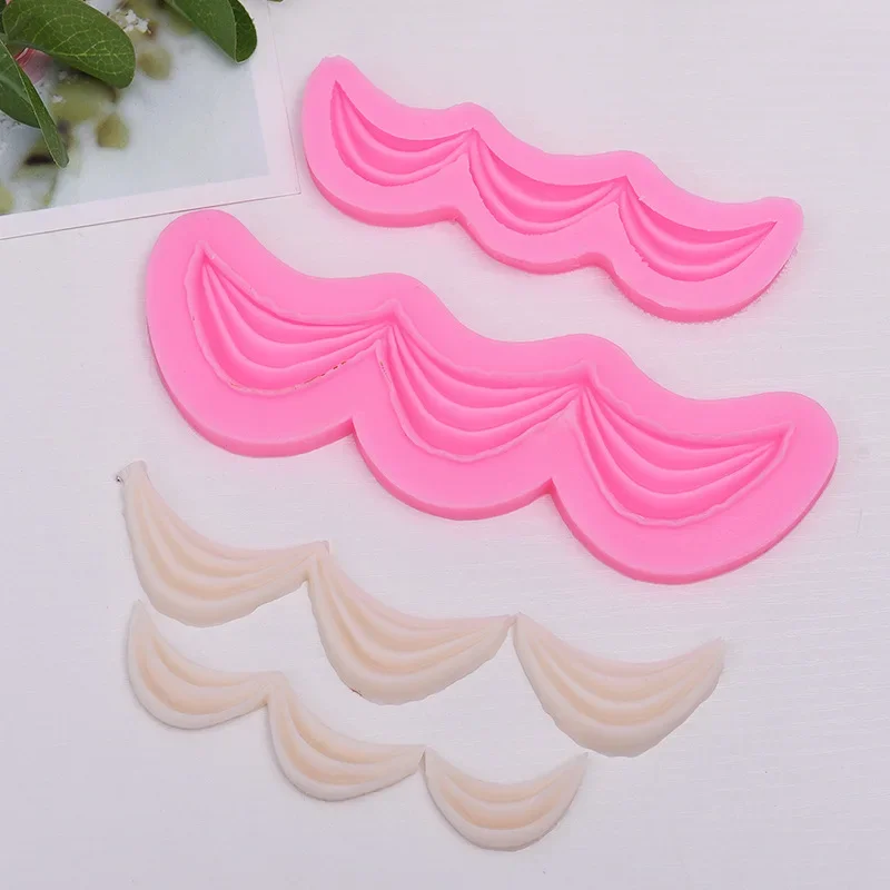 

New Pendant Hanging Curtain Vine Sugar Flipping Silicone Mold Cake Decoration DIY Dropping Glue Mold, 950-2
