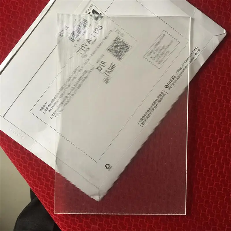 Lamination film 20x30cm size 40Lpi 2mm thickness lenticular sheets
