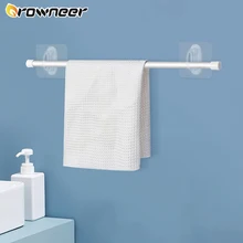6PCS Multi-Purpose Hooks Shower Room Round Hook Transparent Shelf Support Holder Rack Key Organizer Bathroom Accessories