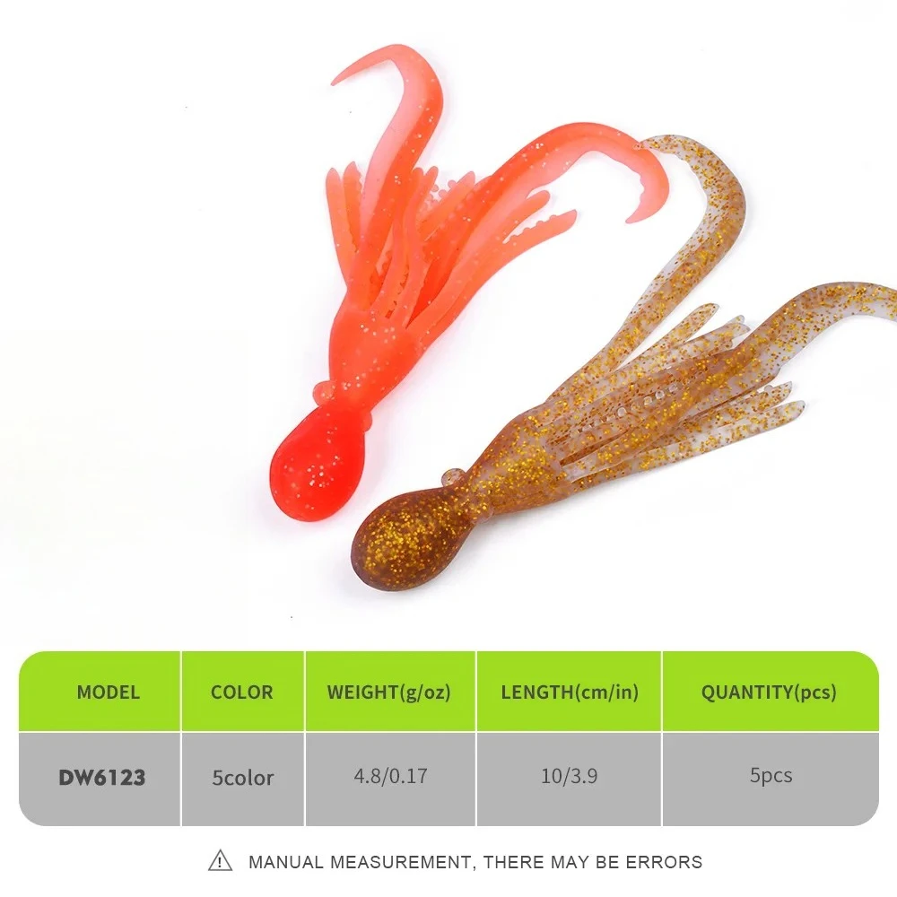 Octopus Silicone Skirts Fishing Sea Bait