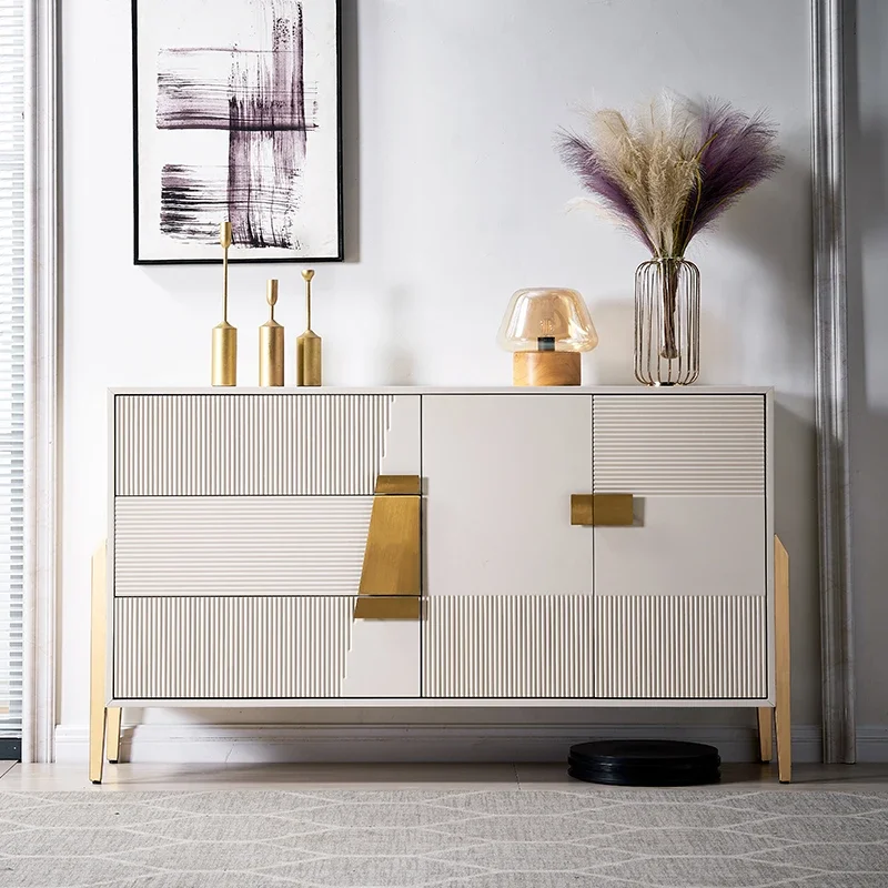 

Entrance Cabinet Minimalist Partition Chest of Drawers Sideboard Cabinet Modern Living Room Curio Home Storage