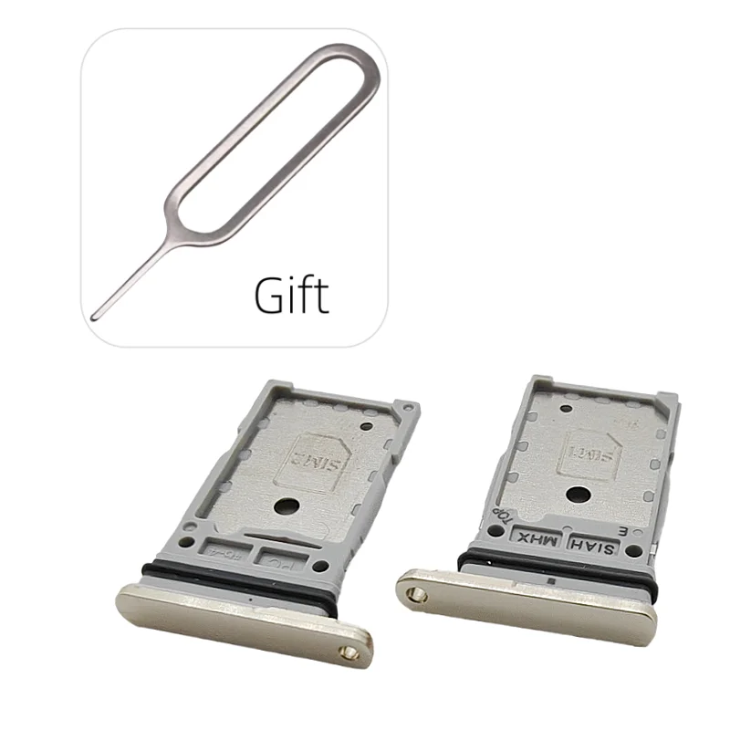 Dual Slot SIM Card Tray Holder Replacement for Samsung Galaxy S23 Series