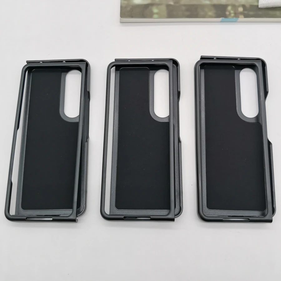 Samsung Galaxy Z Fold 4 5G Luxury Case Carbon Fiber Cover For Galaxy Z Fold4 fold4 Ultrathin Anti-fall Full Back Protective Case galaxy z flip3 5g case