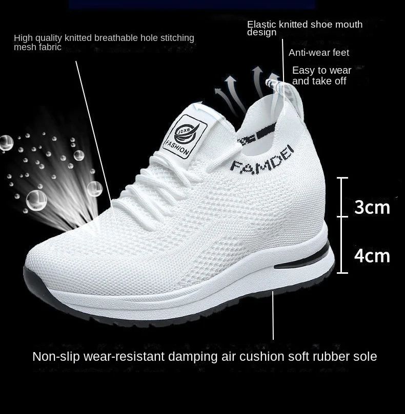 2025 Spring Autumn Casual Shoes for Women Fashion Breathable