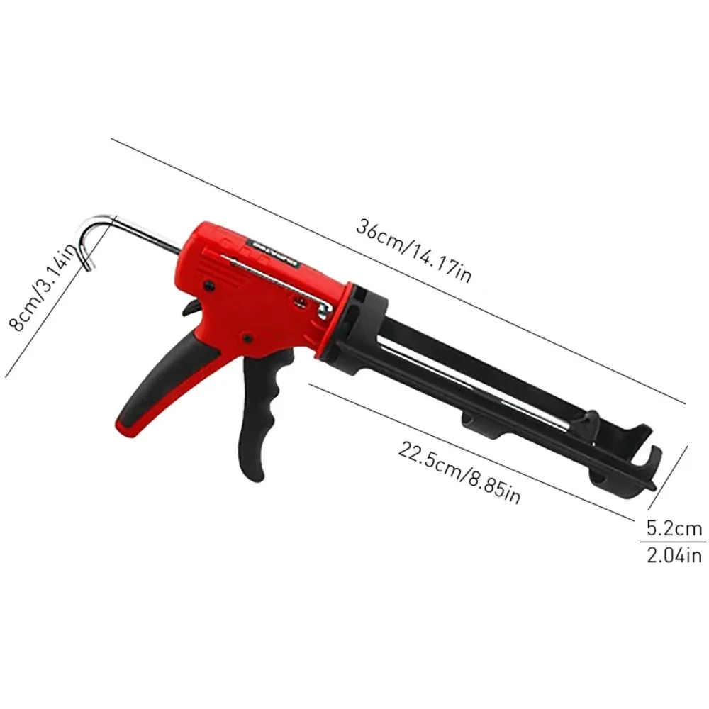 New Style Multifunctional Manual Caulking Gun Glass Glue Guns Paint Finishing Tools Glue Seals for Doors and Windows 4