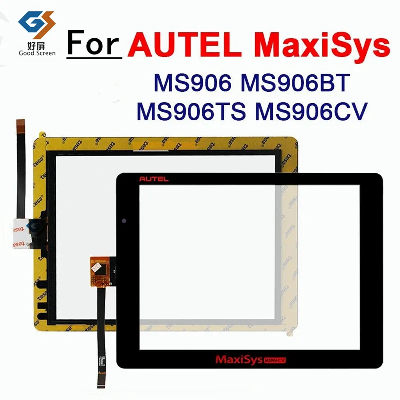 Painel de Tela de Toque Capacitivo para Autel Maxisys Wgj80233 Ms906 Ms906ts Ms906bt p n F-wgj80233-v3 F-wgj80233-v1 5526
