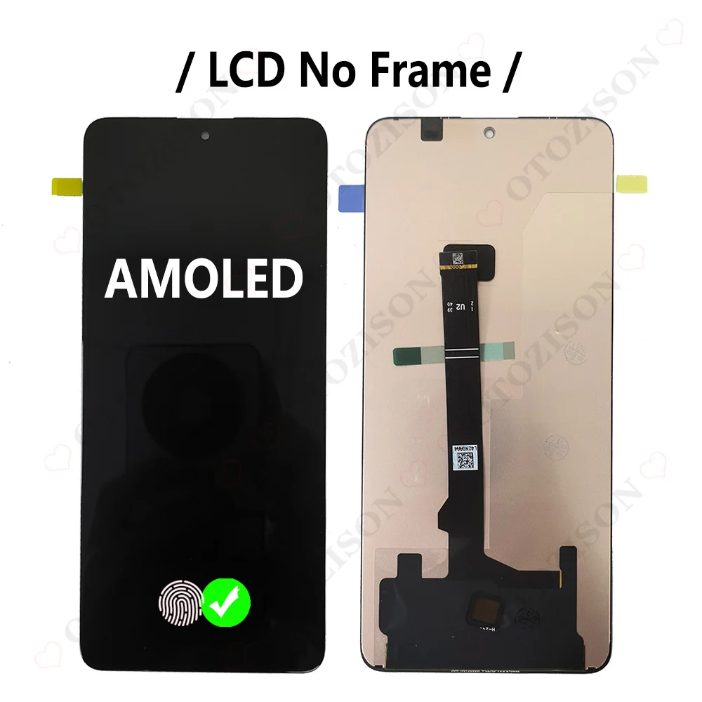 Vvsialeek Display OLED di ricambio compatibile con Redmi Note 13 Pro 5G [6.67] 2312DRA50C, 2312CRAD3C, 2312DRA50G, 2312DRA50I LCD Touch Screen con toolkit