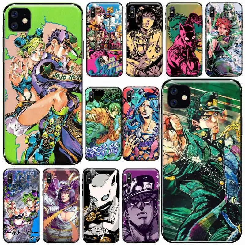 JoJo Bizarre Adventure Phone Case - Colorful Printed Anime Case