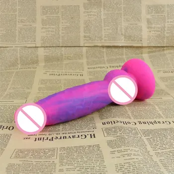 Colorful Realistic Dog Dildo Simulation Penis Animal Dildo Anal With Suction Cup Adult Sex Toy For Woman Lesbian Strapon Dildo 6