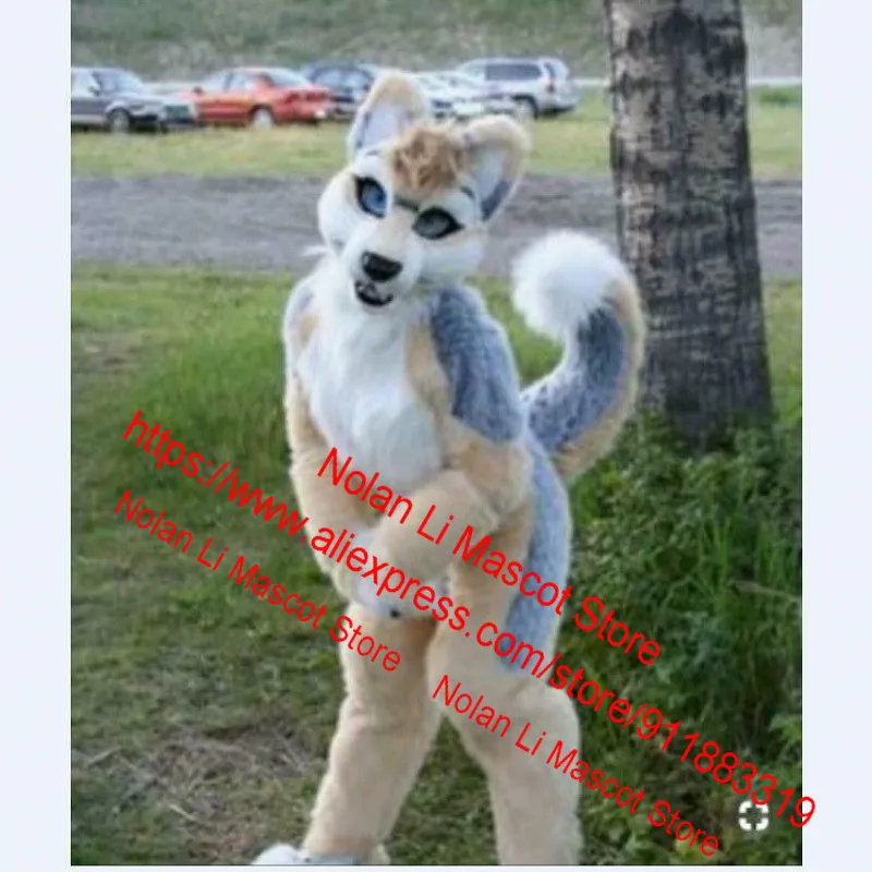 

Костюм-талисман Хаски из мультфильма «шакал» для косплевечерние и вечеринки, 1053