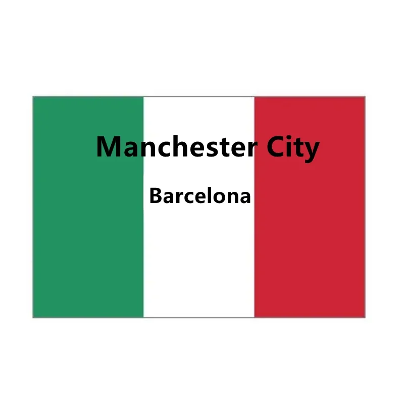 Fan Club Bar Decoration Flag All Teams Colored Flags for Football Fans Shawl Sports Match Decorate Wall Sticker in Stock 96x65cm