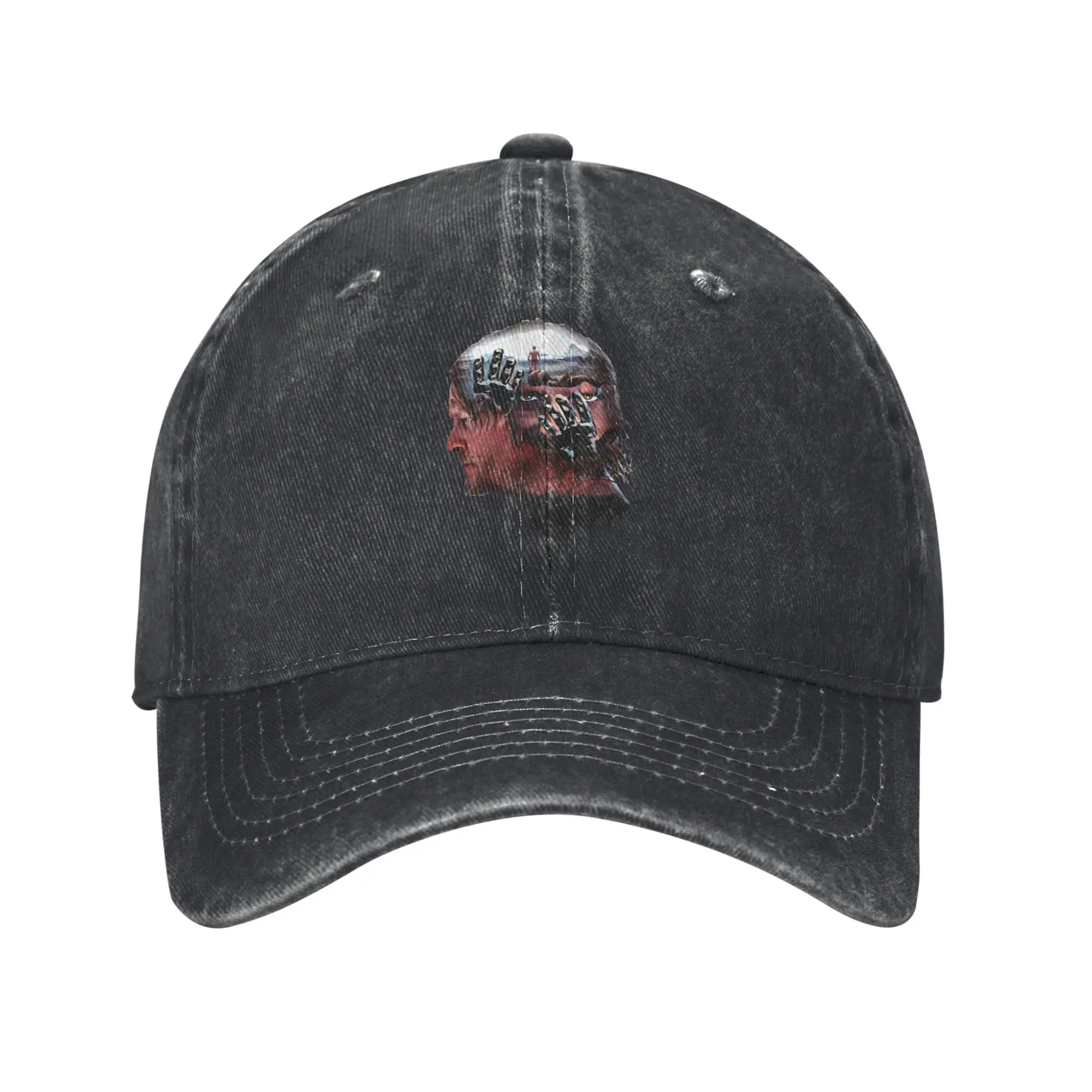 Casquette Officielle Death Stranding BRIDGES – Noire, Réglable, Kojima Productions