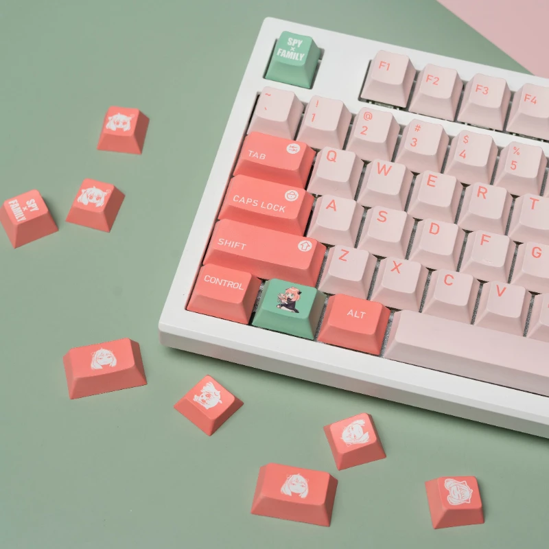 Original-Anime-Theme-Keycaps-Aniya-Keyboard-Key-PBT-Cherry-Profile ...