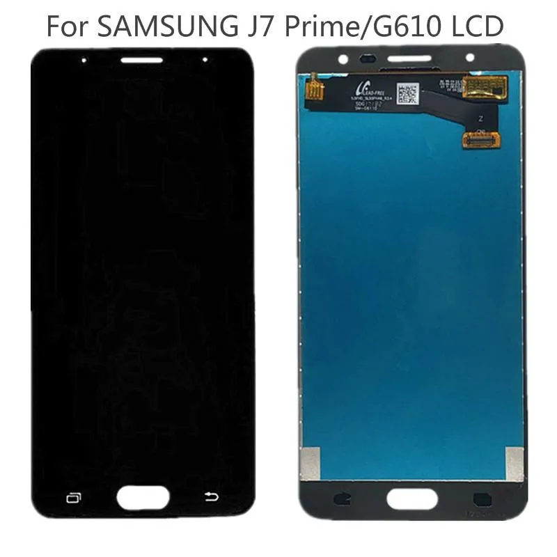 Test Al 100% Per Samsung Galaxy J7 Prime Lcd Touch Screen G610 G610F/2016 5.5 ''Sostituzione Del Digitalizzatore Dello Schermo Displaytouch