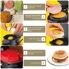Portable Burger Sandwich Omelette Toaster Maker Breakfast Sandwich Hamburger Maker with Egg Cooker Ring Non Stick for Pancakes 4