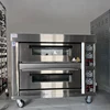 110v Oven Commercial Two Layers Two Plates Food Processors  Pizza Bread Cake Equipment Bakery Large Power Furnace 2