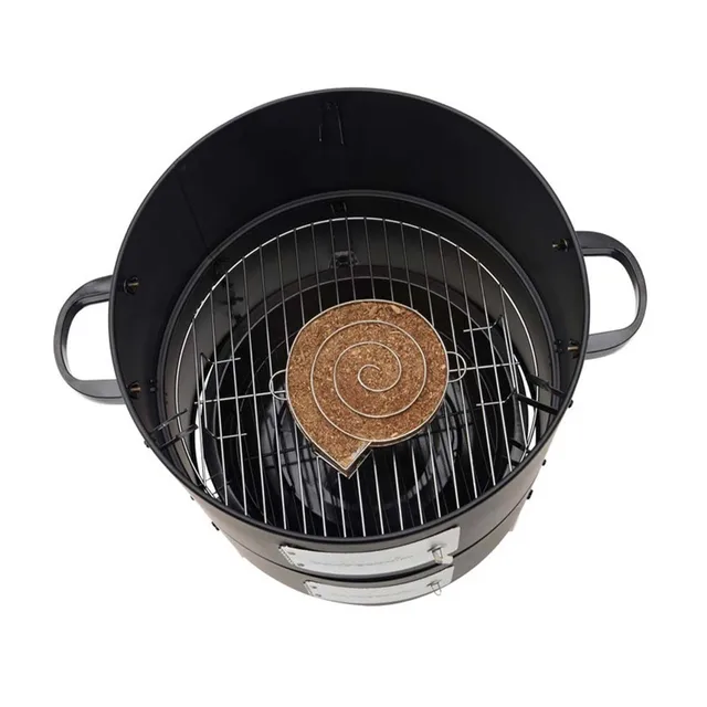 Rozsdamentes Acél Hideg Füstgenerátor Kerek Füstkosár Bbq Grillhez Vagy Dohányos Fa Por Dohányzás Lazacos Hús Égő Főző Szerszám - Image 4