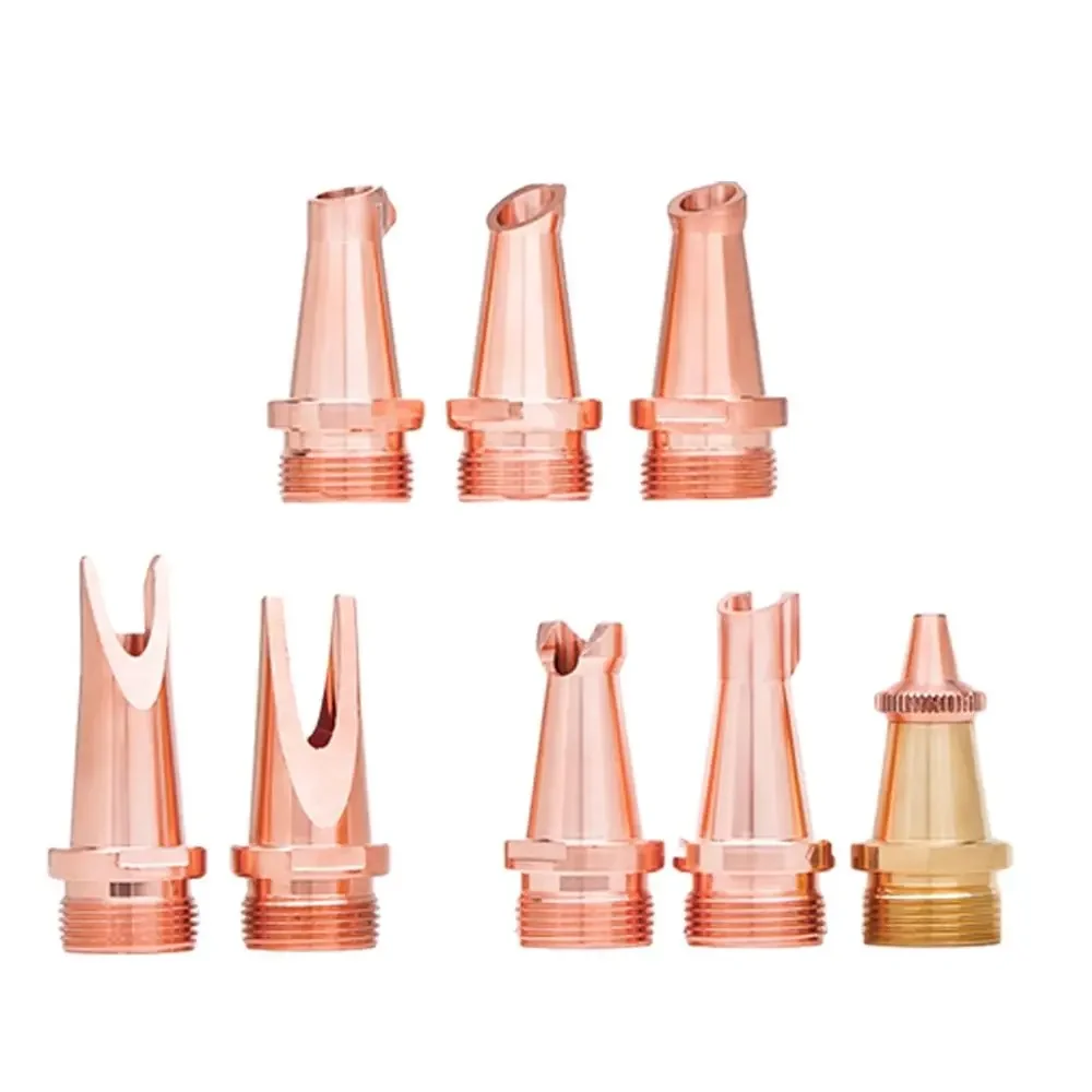 Laser Welding Machine Nozzle 1.2 1.6 Small Copperhead Nozzles for Laser Welding Gun Head