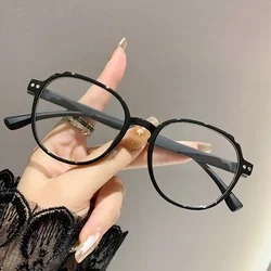 Stylish Oversized Blue Light Blocking Reading Glasses - Anti - blue Light 0 (Black)