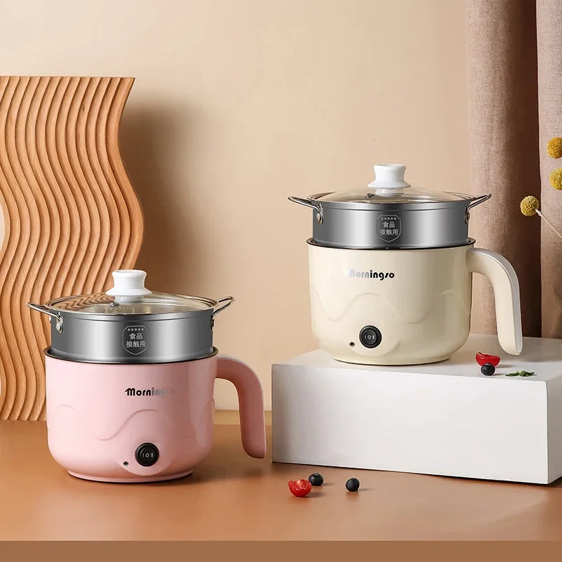 Multi Cookers Rice Cooker Non-stick Pan Heating Pan Cooking Pot Machine Double Layer Steamed Eggs Soup Pot