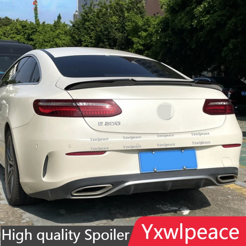 

For Mercedes-Benz W213 E-Coupe 2-Doors W238 E200 300 E53 2017-2021 Spoiler High Quality ABS Plastic Rear Trunk Lip Spoiler Wing