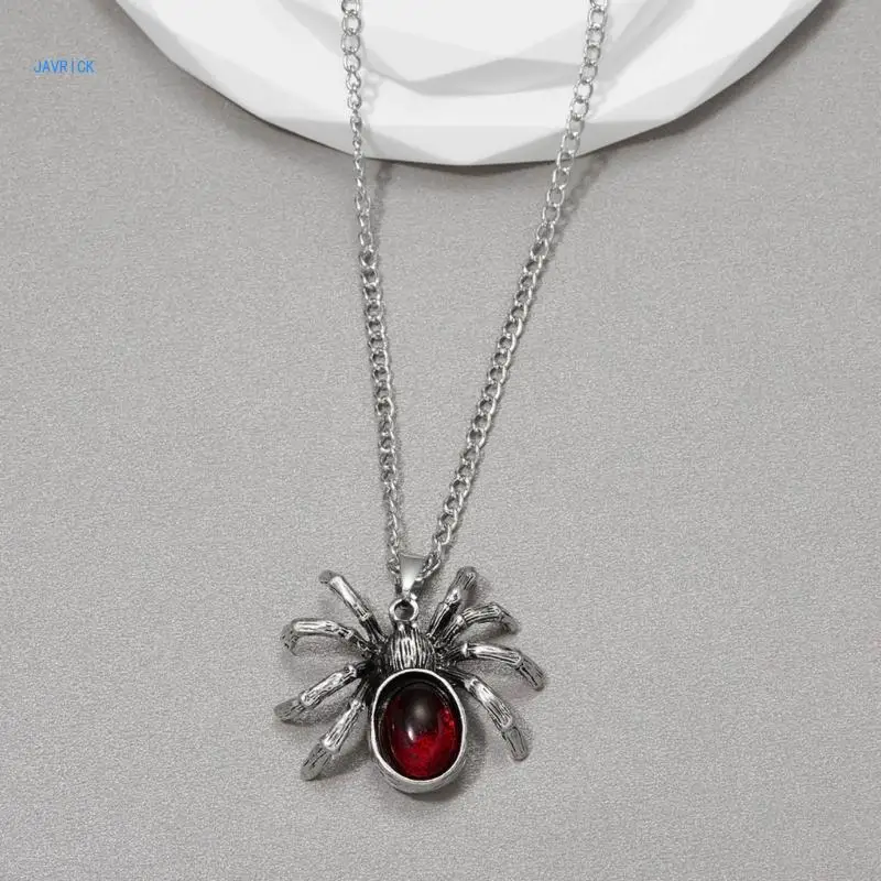 

Crystal Statement Choker Necklace for Women Men Club Punk Jewelry