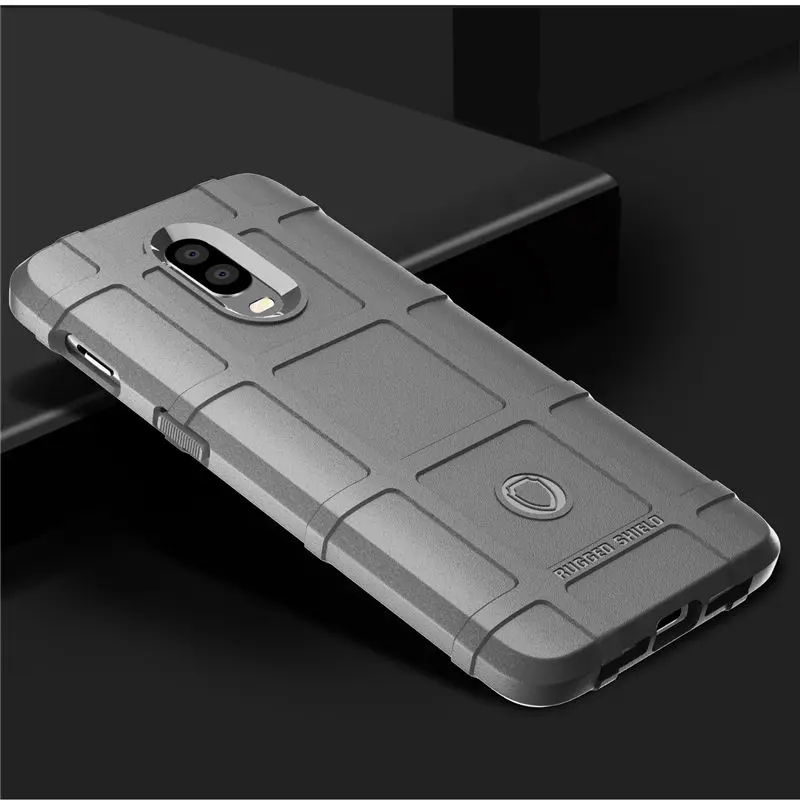 Shockproof Full Protective Silicone Armor Phone Case - Rubber Matte Finish