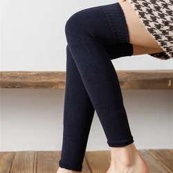 Thickened Plus Pile Loop Sock Long Tube Over The Knee To Keep Warm Protect The Knee Autumn and Winter Cotton Socks Leg Warmers