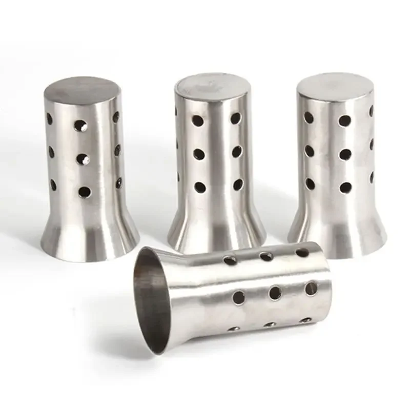 

For Honda YAMAHA Kawasaki Suzuki Noise Eliminator Universal Stainless Steel 51mm Exhaust Pipe Muffler DB Killer Silencer