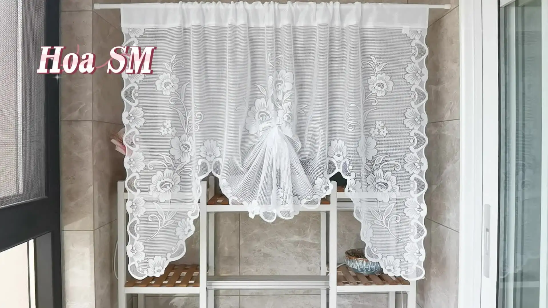 Tenda da cucina con mandala hippie e mantovana in stile bohémien, con cerchia dei tempi dei secoli, tende e mantovana per dormitorio, drappeggio indiano, per balcone, decorazione della stanza
