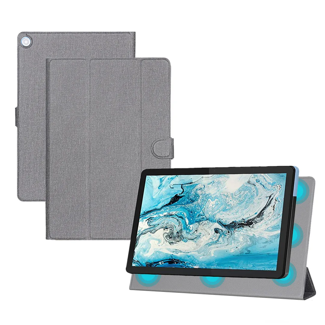 Custodia In Pelle Per Lenovo Chromebook Duet 10.1 Pollici Magnetico Piega Stand Shell Per Lenovo Ideapad Chromebook Duet Ct-X636 X636F