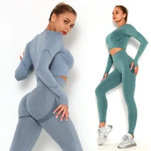 

Yoga Clothing Set Sports Suit Women Sportswear Sports Outfit Fitness Set Athletic Wear Gym Seamless Workout Clothes For Women