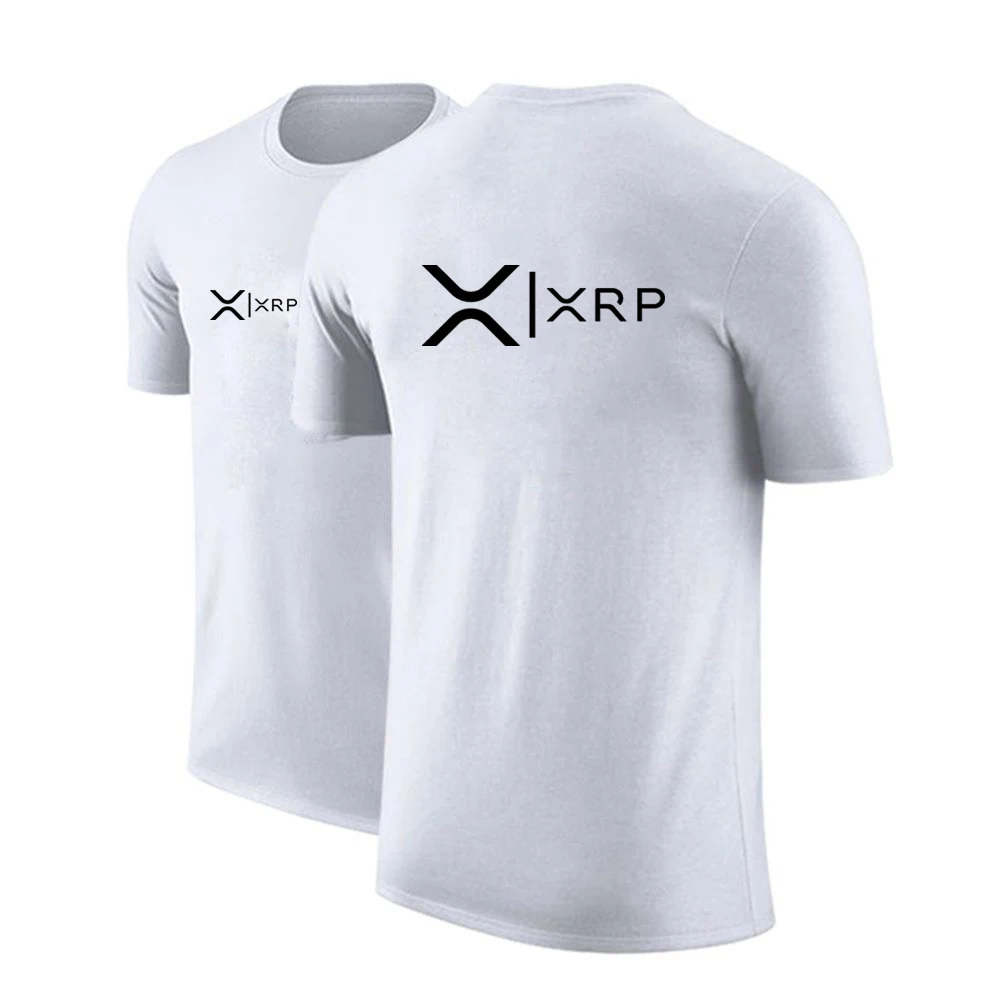 Mens Cotton Short Sleeve Summer T Shirt with XRP Logo